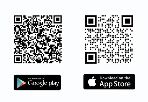 Google Play 與 App Store 下載 QR Code